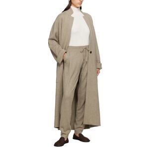 Lisa Yang Jo Lounge Pants Trousers Pants 100% Cashmere Taupe Sz 2 M / L NWT $475